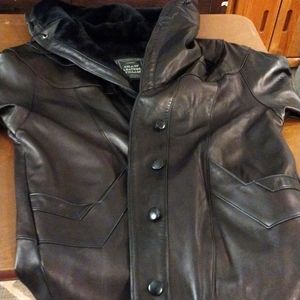 Vintage Shaw Village Leather Jacket